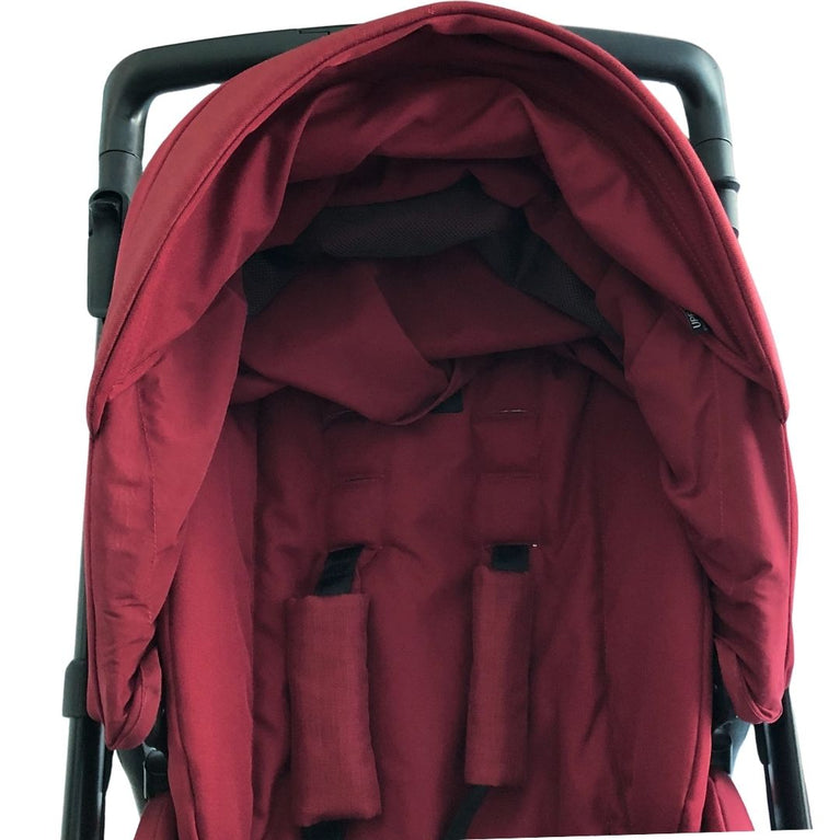 Inglesina Trilogy City 3-in-1 Stroller + Bassinet Bundle - Intense Red (2017)