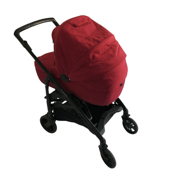 Inglesina Trilogy City 3-in-1 Stroller + Bassinet Bundle - Intense Red (2017)