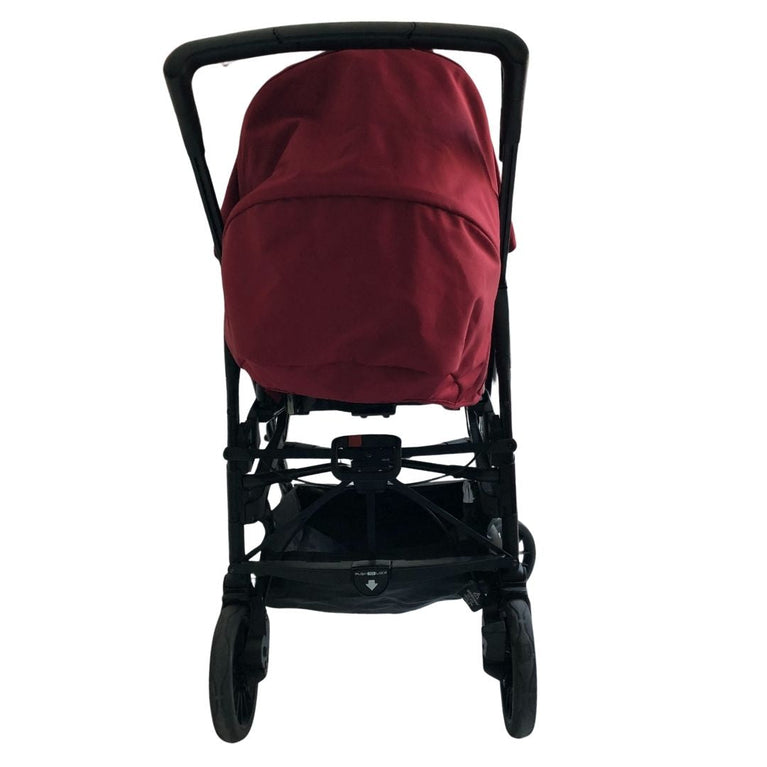 Inglesina Trilogy City 3-in-1 Stroller + Bassinet Bundle - Intense Red (2017)