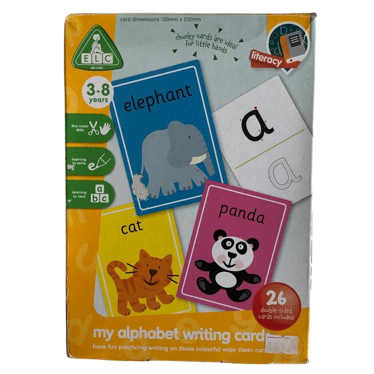 ELC Toys My Alphabet writing cards