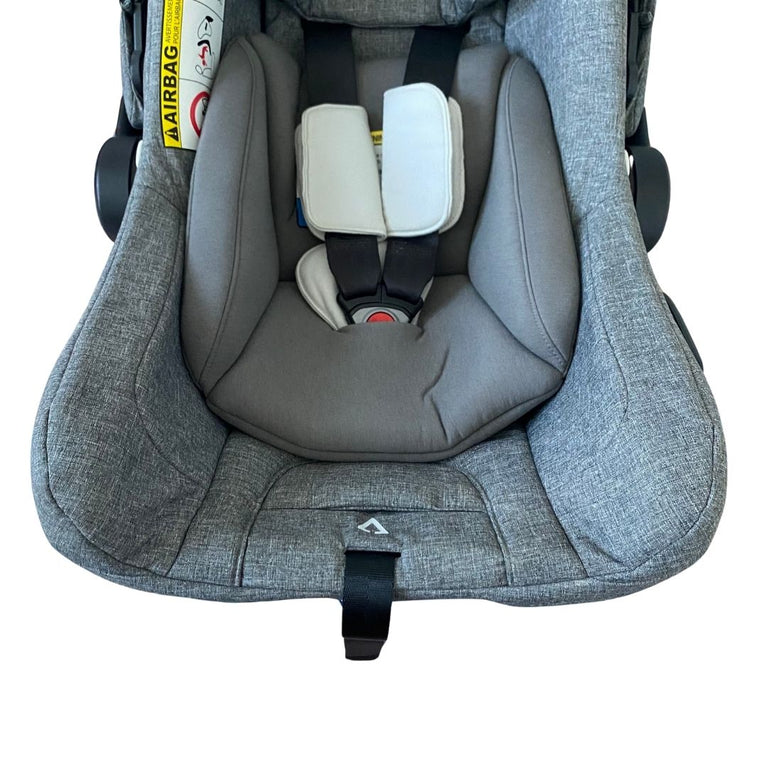 Bugaboo - Turtle Air By Nuna Car Seat - Group 0+ - Grey + Car Seat Adapter