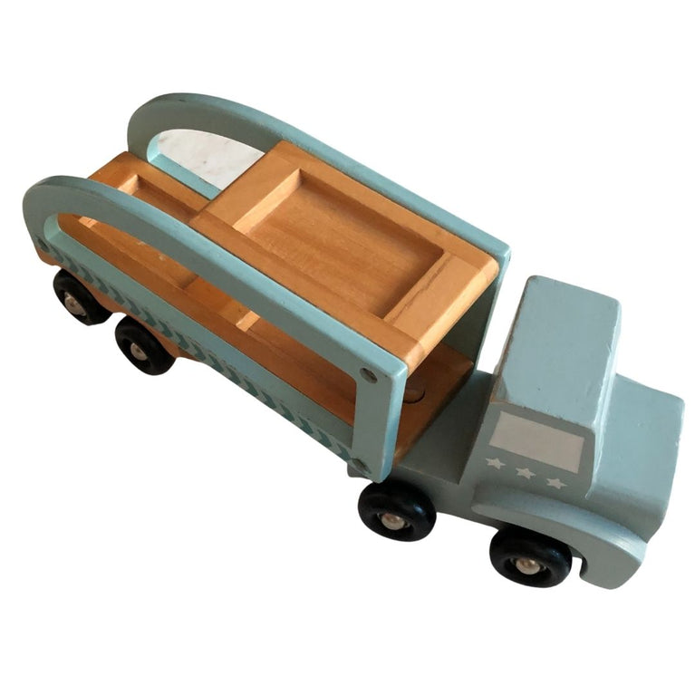 Little Dutch Wooden Transporter Truck with Vehicles