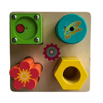 Playtiv Junior Wooden Visual Sensory Tray Puzzle