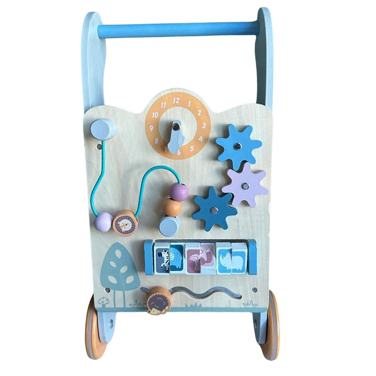 PolarB Wooden Activity Baby Walker