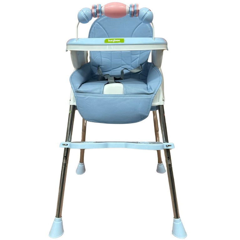 Baybee 4-In-1 Nora Convertible Baby High Chair - Blue