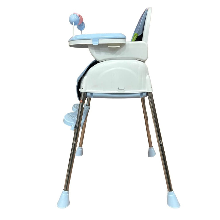 Baybee 4-In-1 Nora Convertible Baby High Chair - Blue