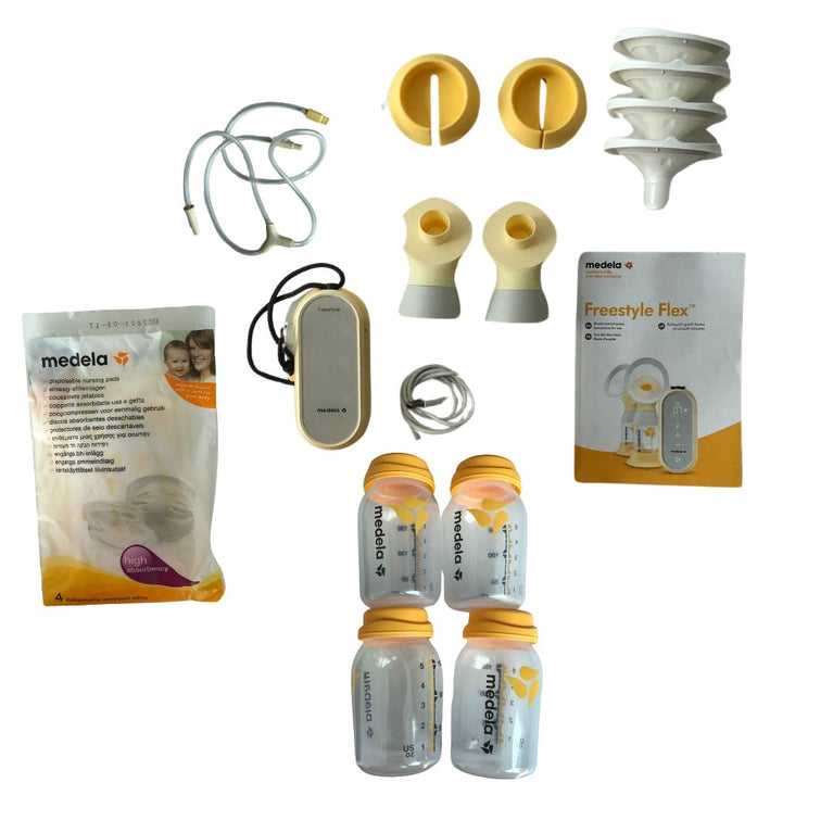 Medela Freestyle Flex Double Electric Breast Pump Bundle