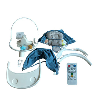 Baybee Nova Automatic Baby Electric Cradle Swing - Blue