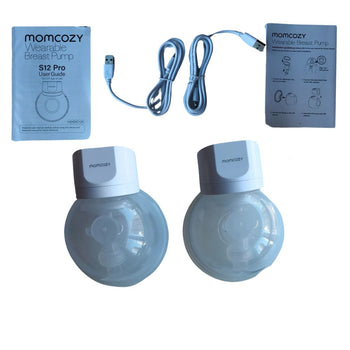 Momcozy Wearable Double Breast Pump S12 Pro - White