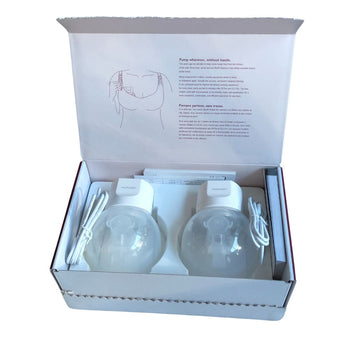 Momcozy Wearable Double Breast Pump S12 Pro - White