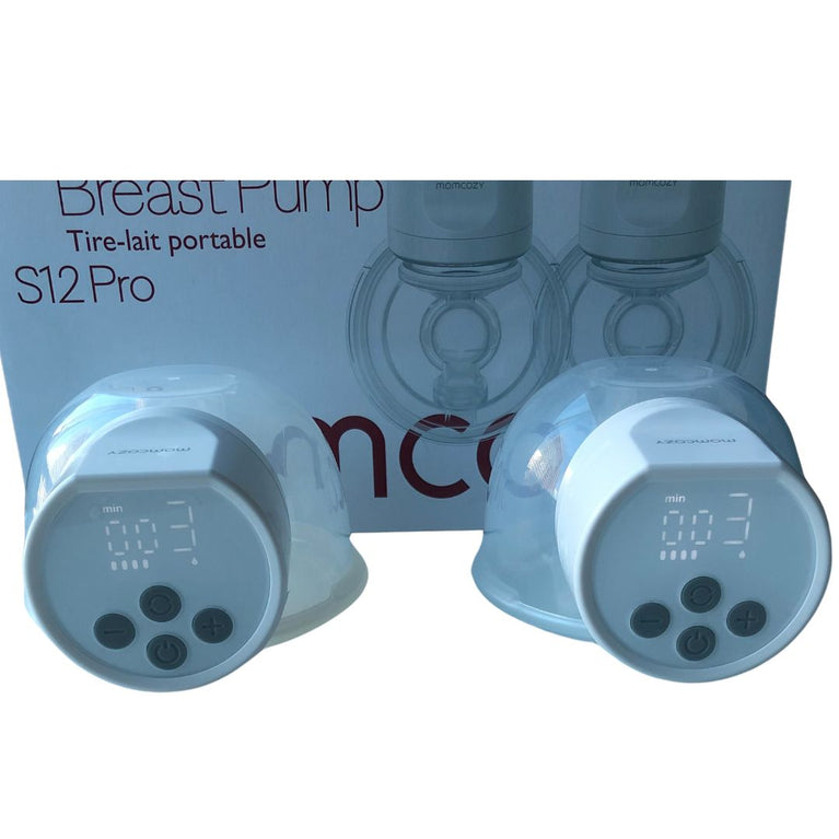 Momcozy Wearable Double Breast Pump S12 Pro - White