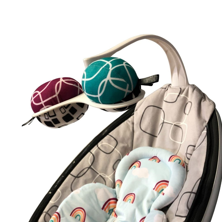 4moms 4.0 Mamaroo Bouncer - Silver Plush