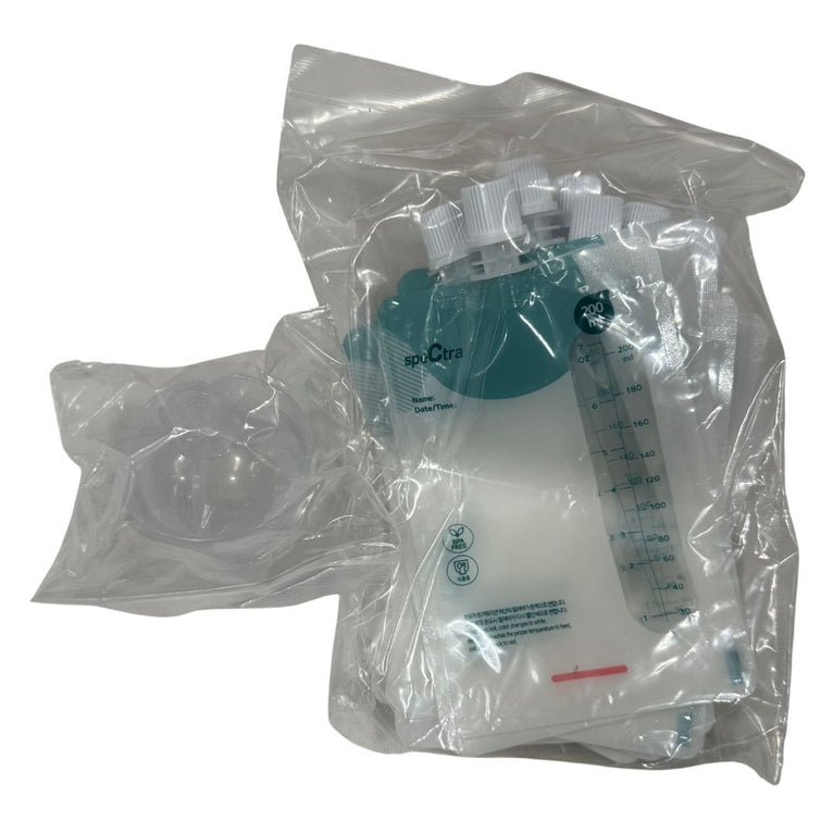 Spectra Easy Breast Milk Bags with Connector 200ml