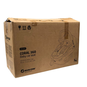 Maxi-Cosi Coral 360 Car Seat - Essential Black