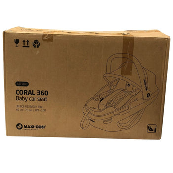 Maxi-Cosi Coral 360 Car Seat - Essential Black