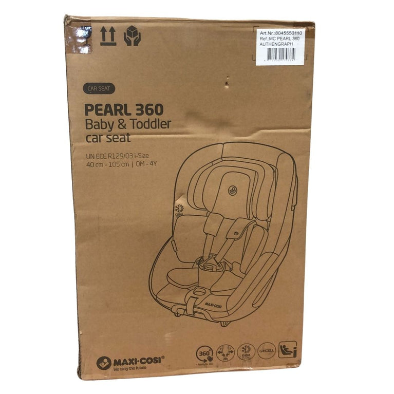 Maxi-Cosi Pearl 360 i-Size Infant Car Seat, 360 Swivel Car Seat-Authentic Graphite