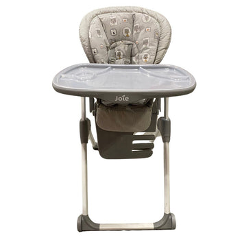 Joie Striped Fox Print Multi-Position Recline Highchair