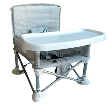 Summer Infant Pop N Sit Portable Booster Chair - Dusty Grey