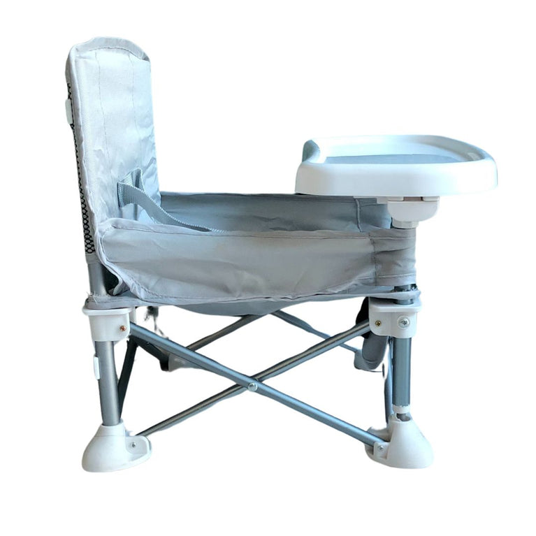 Summer Infant Pop N Sit Portable Booster Chair - Dusty Grey