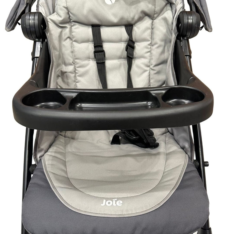 Joie Muze Deluxe Travel System with Juva Car Seat- Dark Pewter