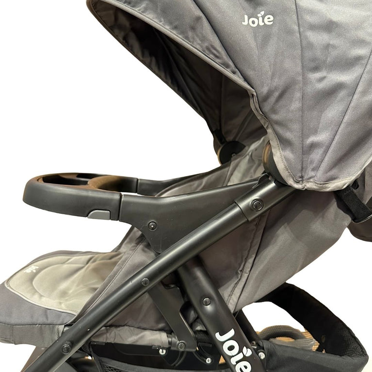 Joie Muze Deluxe Travel System with Juva Car Seat- Dark Pewter