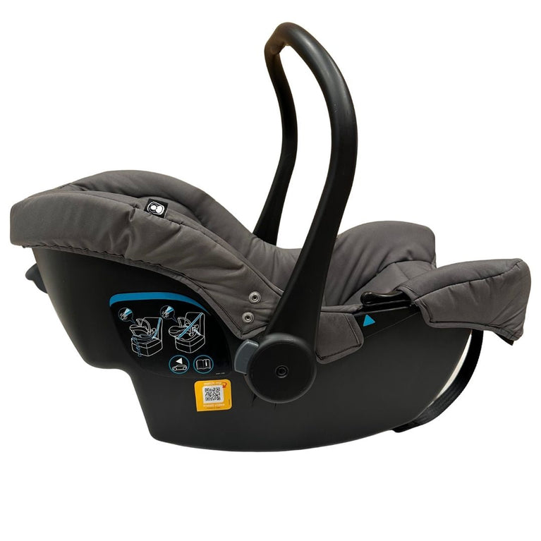 Joie Muze Deluxe Travel System with Juva Car Seat- Dark Pewter