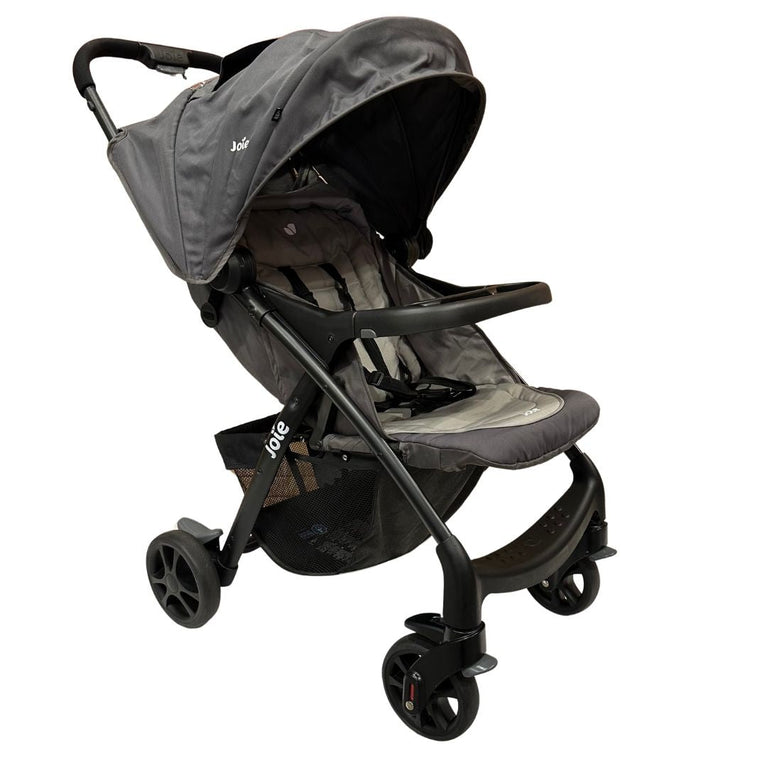 Joie Muze Deluxe Travel System with Juva Car Seat- Dark Pewter