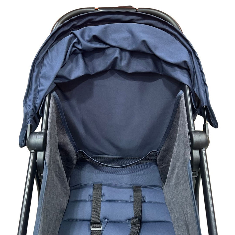 Juniors Cabin Stroller with Removable Front Bar and Canopy - Blue