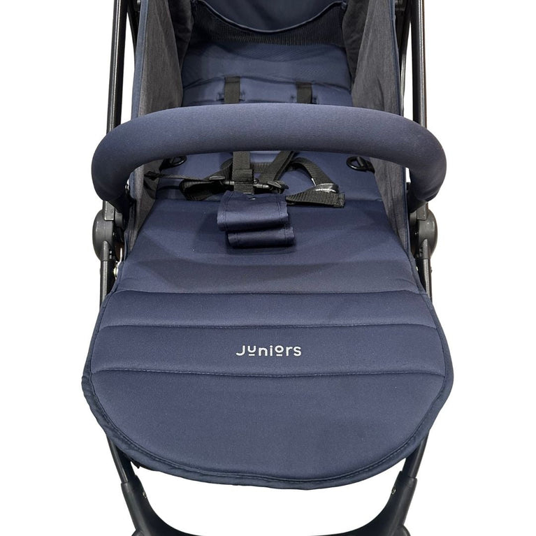 Juniors Cabin Stroller with Removable Front Bar and Canopy - Blue