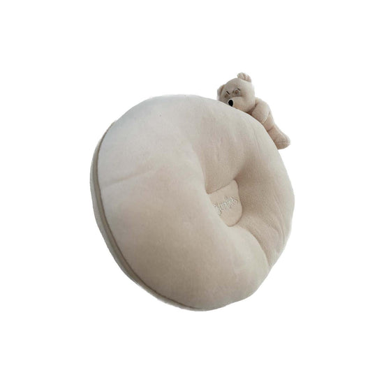 Juniors-Bear-Oval-Pillow-Beige-Image 3