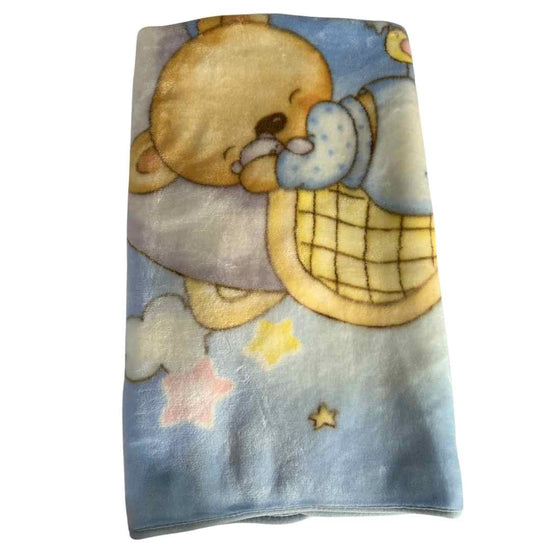 Pielsa-Printed-Baby-Blanket-(110x140-cm)-Blue-1