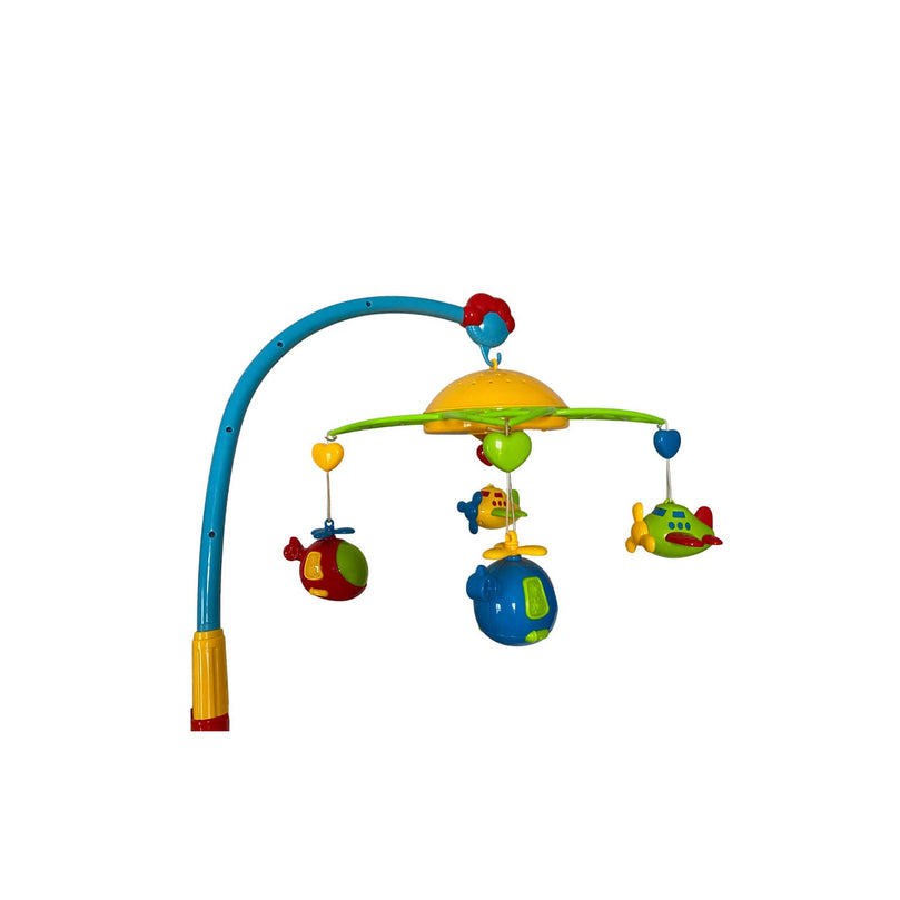 Baby's-360°--Plastic-Musical-Mobile-Baby-Crib-Toy-Image 1