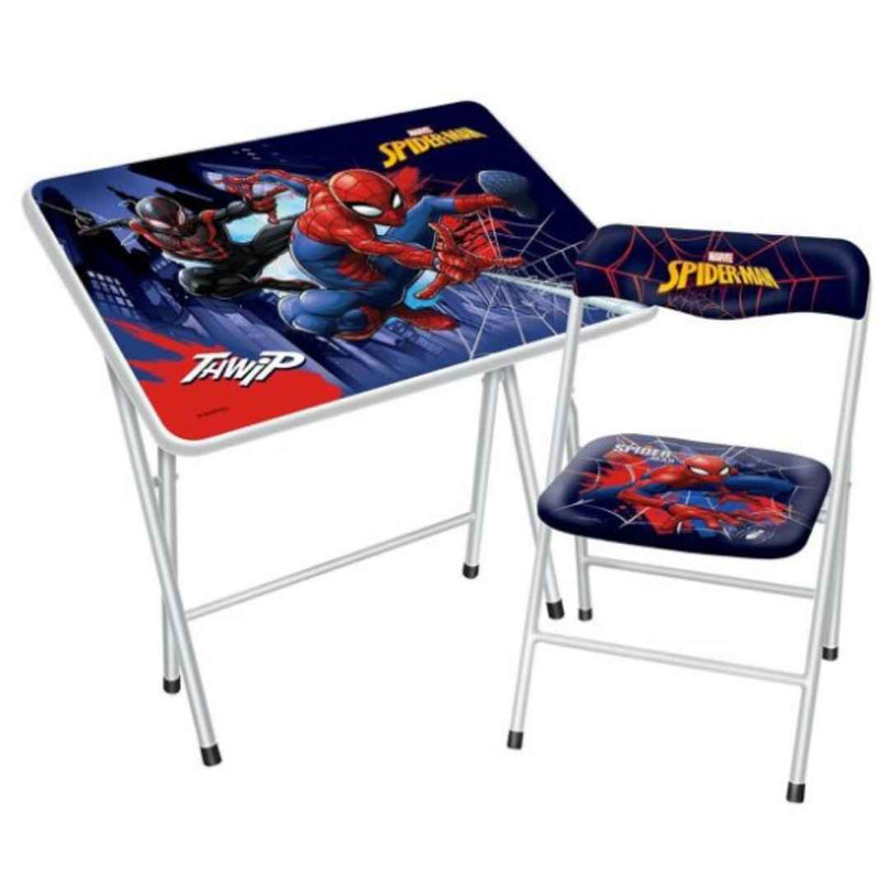Marvel-Spiderman-Kids-Study-Table-and-Chair-1