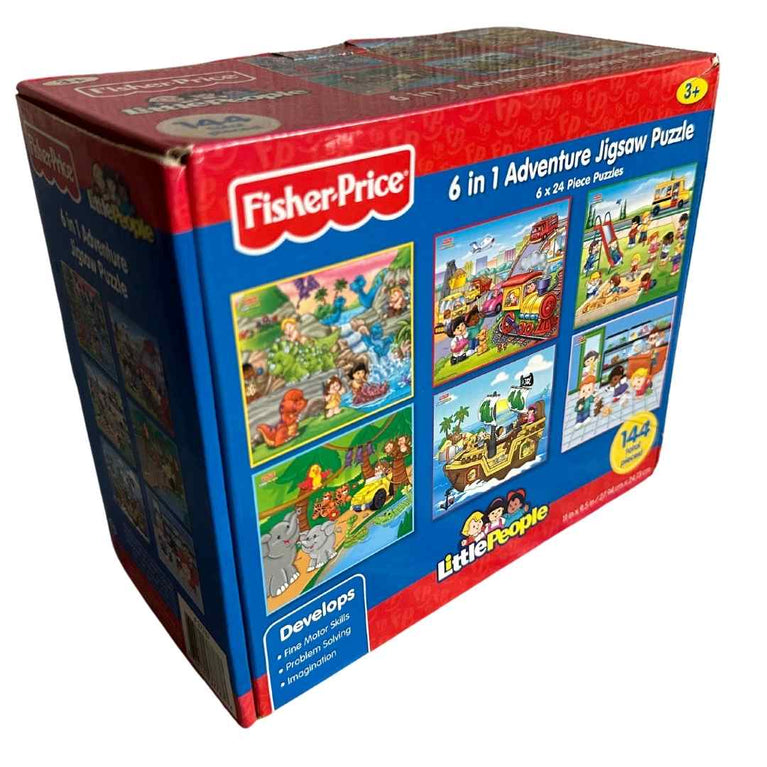 Fisher-Price-6-in-1-Adventure-Jigsaw-Puzzle-(Little-People)-1