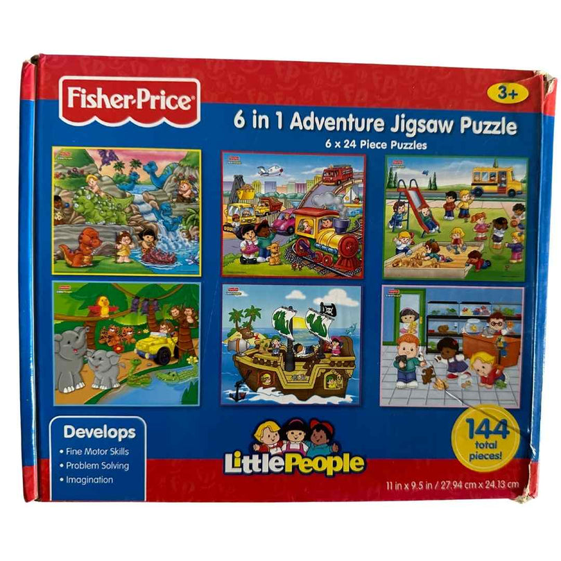 Fisher-Price-6-in-1-Adventure-Jigsaw-Puzzle-(Little-People)-2