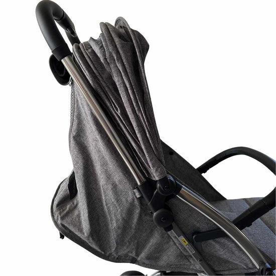 Youbi-Toddler-German-Travel-Light-Stroller-Grey-with-New-Born-Attachment-18