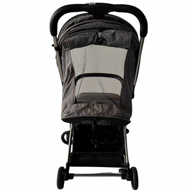 Youbi-Toddler-German-Travel-Light-Stroller-Grey-with-New-Born-Attachment-21