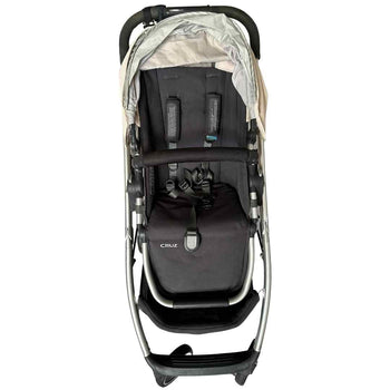 UPPAbaby-Cruz-V2-Stroller-Declan-Oat-MÃ©lange-|-Silver-Frame-|-Black-Handle-2