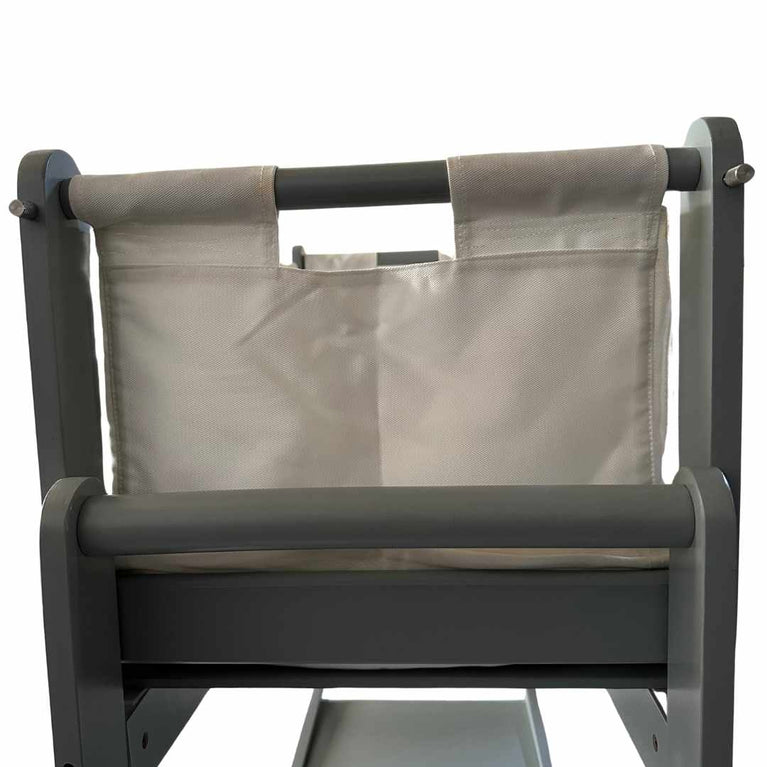 SnuzPod-2-Bedside-Bassinet-Crib-with-Mattress-Grey-14