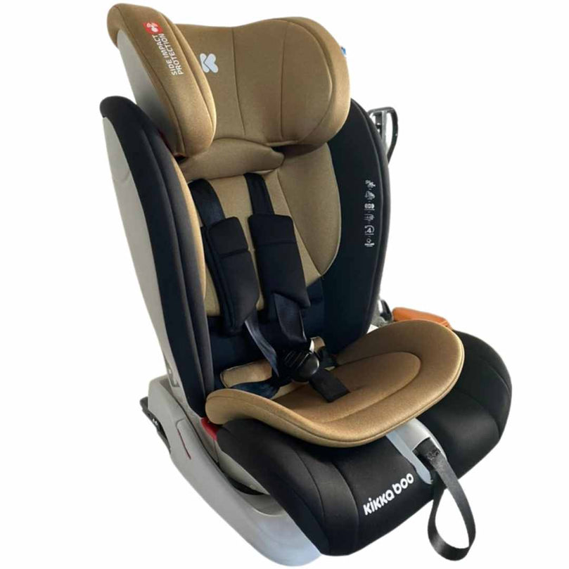 Kikkaboo-Viaggio-Car-Seat-1-2-3-Brown-1