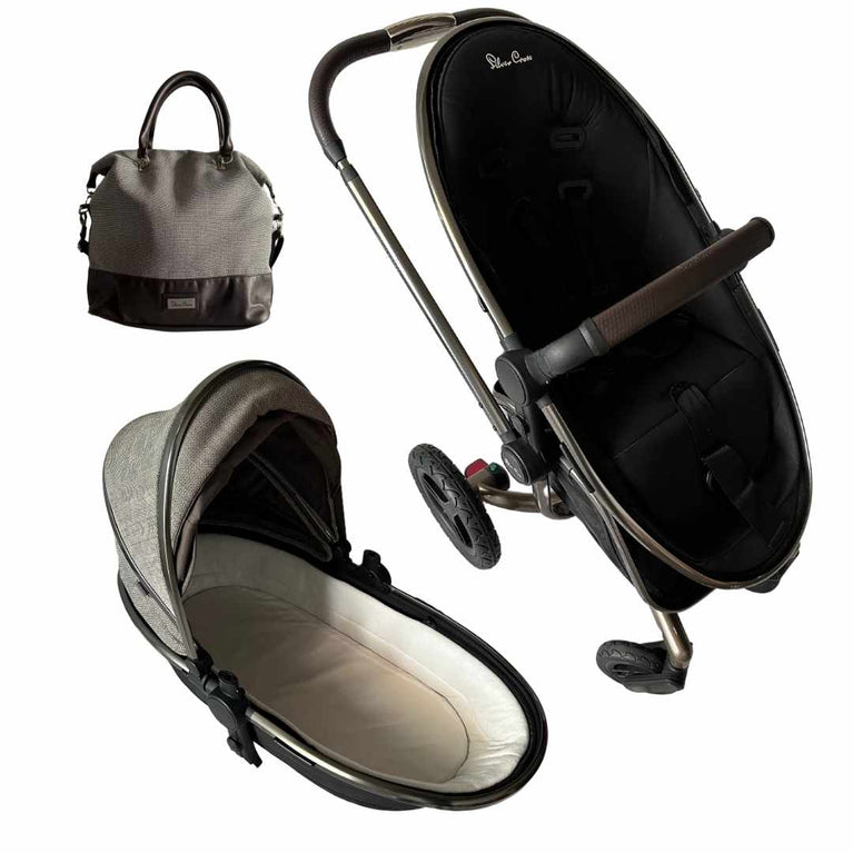 Silver-Cross-Expedition-Pram-(Basinette-and-Pushchair)-1