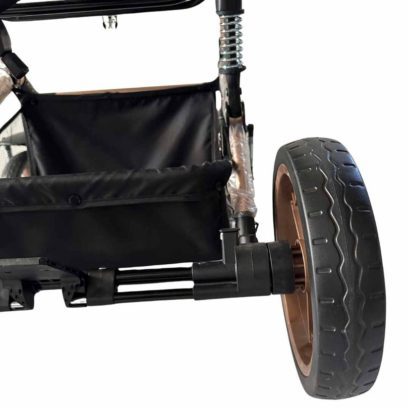 Teknum-3-in-1-Pram-Stroller-+-Bassinet-+-Infant-Car-Seat-Black-21