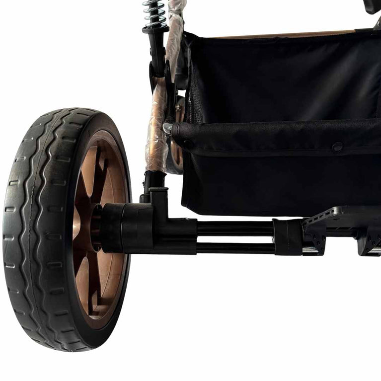 Teknum-3-in-1-Pram-Stroller-+-Bassinet-+-Infant-Car-Seat-Black-23