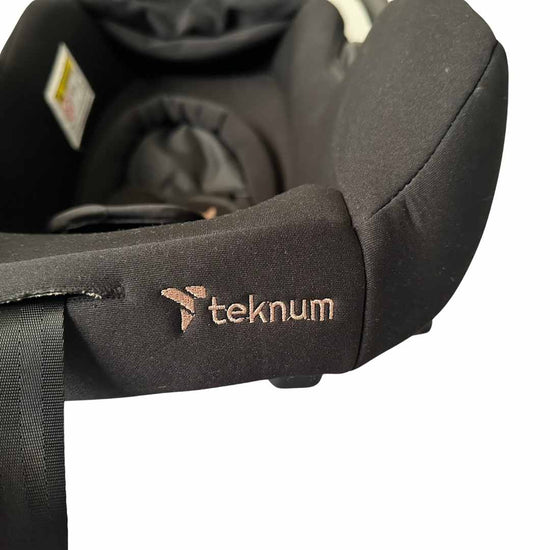 Teknum-3-in-1-Pram-Stroller-+-Bassinet-+-Infant-Car-Seat-Black-38