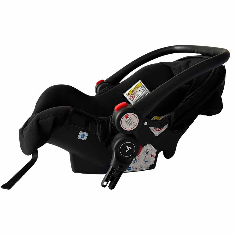 Teknum-3-in-1-Pram-Stroller-+-Bassinet-+-Infant-Car-Seat-Black-40