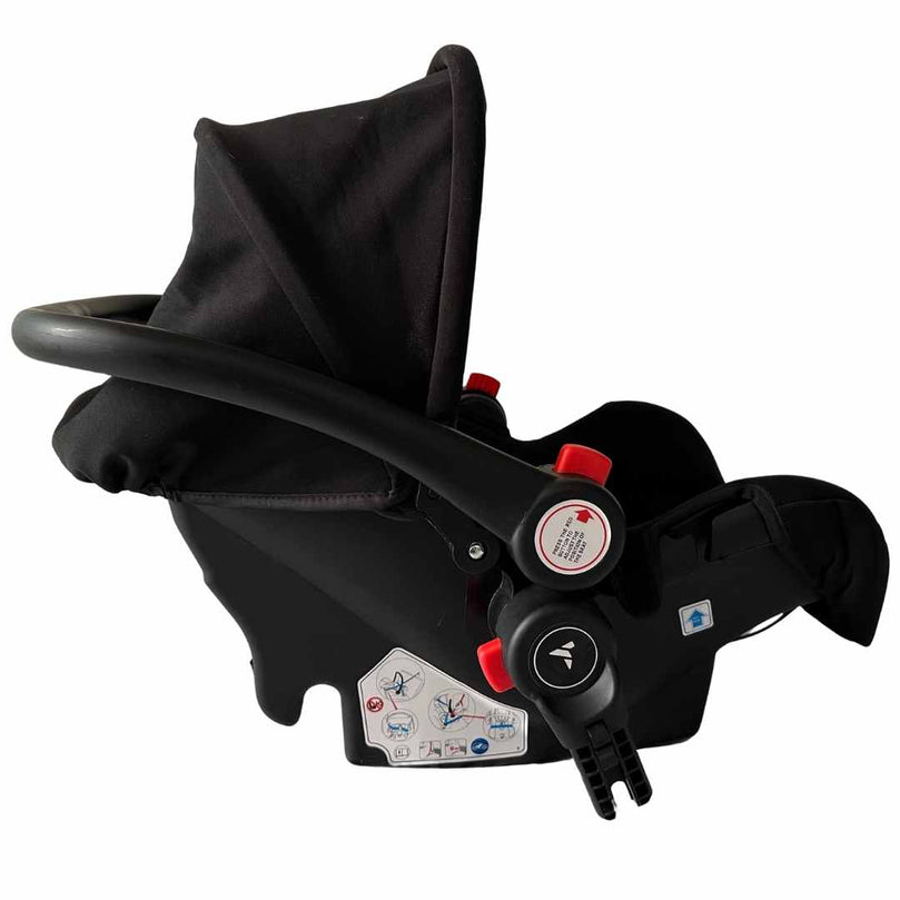 Teknum-3-in-1-Pram-Stroller-+-Bassinet-+-Infant-Car-Seat-Black-41