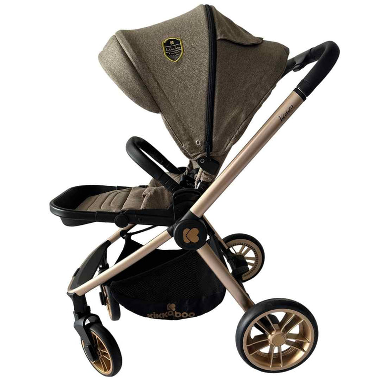 KikkaBoo-3-in-1-Vicenza-Luxury-Baby-Stroller-Beige-(2018)-16