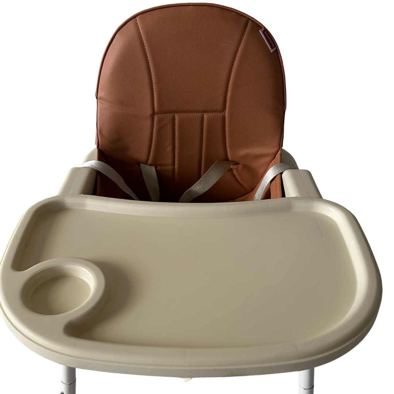 Babyhug-3-in-1-Comfy-High-Chair-with-Adjustable-Dining-Tray-Brown-3