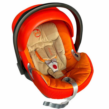 Cybex-Aton-Q-Plus-Car-Seat-Autumn-Gold-(2021)-with-Car-Seat-Adapters-1