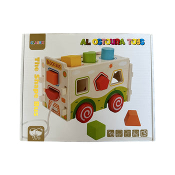 Al-Ostoura-Toys-The-Shape-Bus-Educational-Wooden-Toy-Image-Front